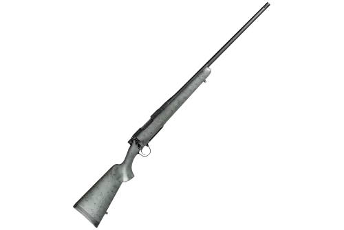 Christensen Arms Mesa Bolt-Action Rifle - 300 Winchester Magnum - Black Cerakote - Green w/Black Webbing