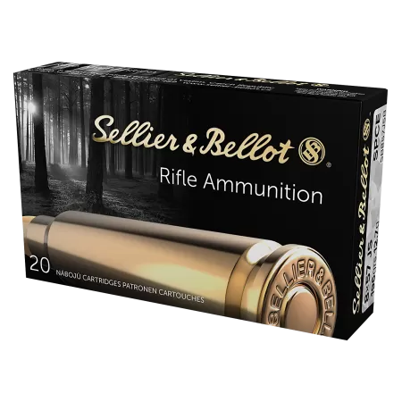 Sellier & Bellot Centerfire Rifle Ammo - 8X57mm JS -        196 Grain - 20 Rounds - SPCE