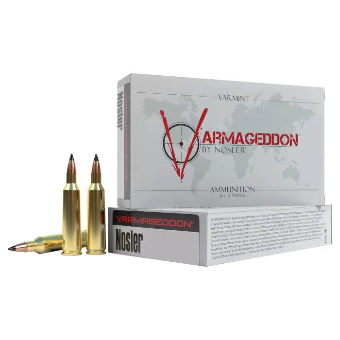 Nosler Varmageddon .223 Remington 62 Grain Centerfire Rifle Ammo