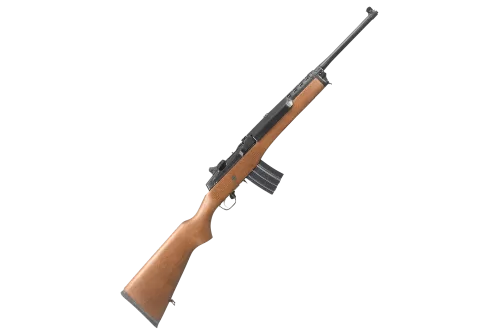 Ruger Mini-14 Ranch Rifle Semi-Auto Rifle with Wood Stock - .223 Remington/5.56 NATO - 20 + 1