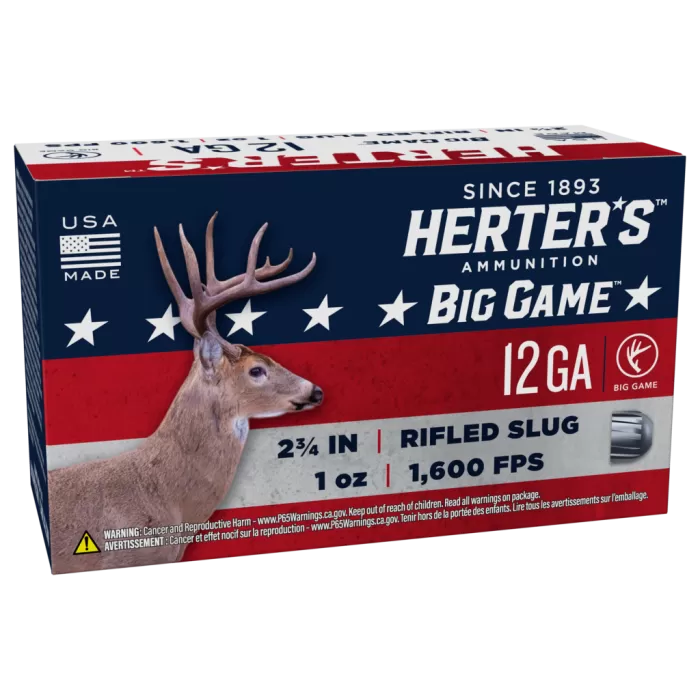Herter's Rifled Slug Shotgun Shells - 12 Gauge