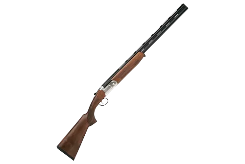Stevens Model 555 Silver Over/Under Shotgun - 28 Gauge