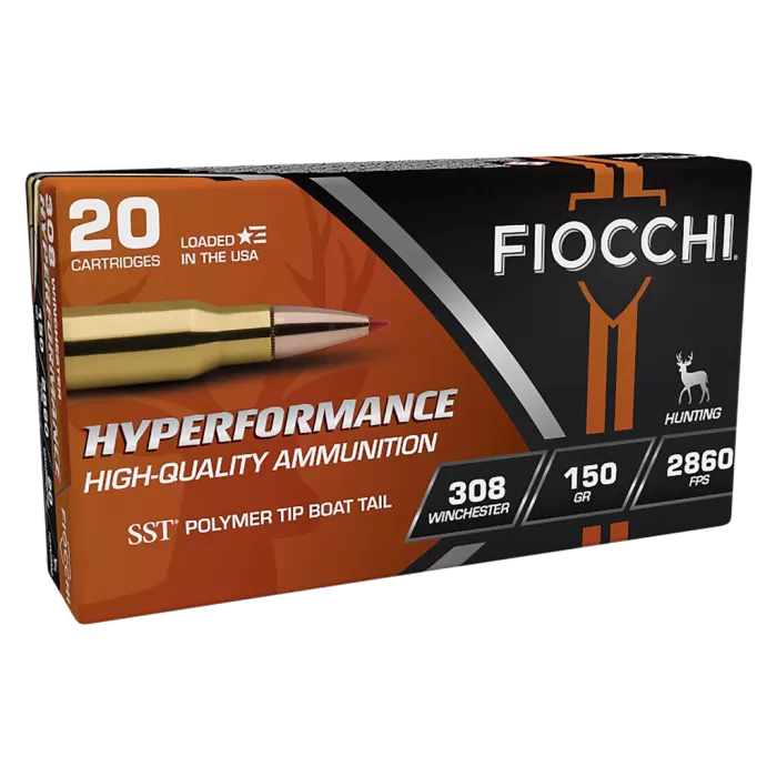 Fiocchi Extrema .308 Winchester 150 Grain Centerfire Rifle Ammo