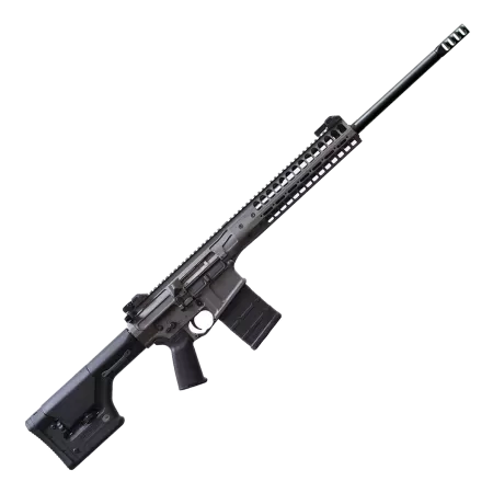 LWRC REPRI MKII Semi-Auto Rifle with Muzzle Break - Tungsten Grey