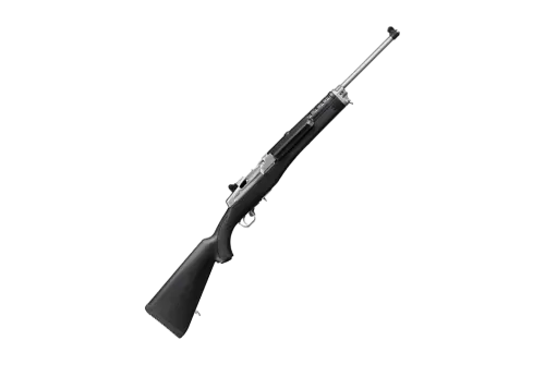 Ruger Mini-14 Ranch Semi-Auto Rifle - Stainless Steel - Synthetic Black