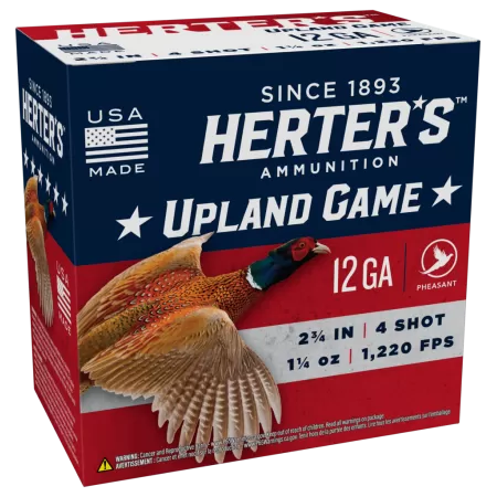 Herter's Pheasant Shotgun Shells - 12 Gauge - HRTP124 - 25 Rounds
