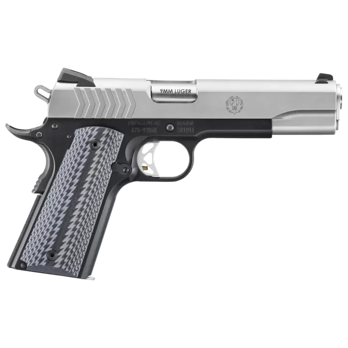 Ruger SR1911 Lightweight Semi-Auto Pistol with G10 Deluxe Grip Panels Ruger SR1911 Lightweight Semi-Auto Pistol with G10 Deluxe Grip Panels