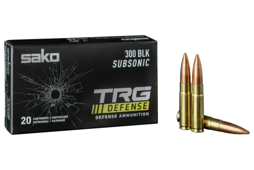 Sako TRG Defense .300 AAC Blackout 220 Grain Centerfire Rifle Ammo