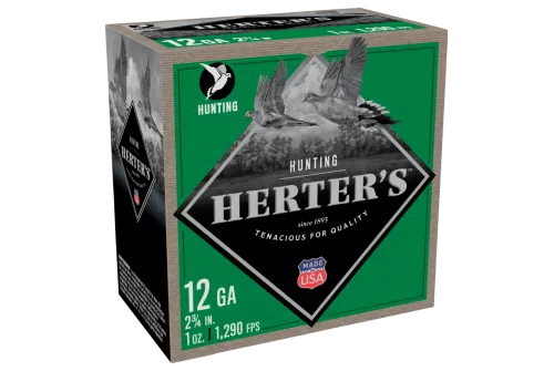 Herter's Dove & Quail Shotgun Shells - 12 Gauge - #8 - 25 Rounds