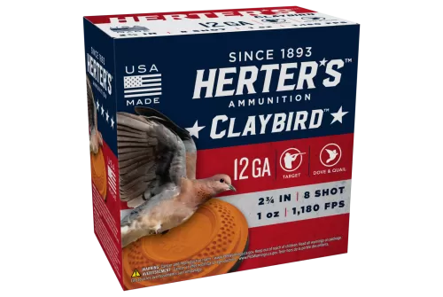 Herter's Target Shotgun Shells - 12 Gauge - #8 - 2.75