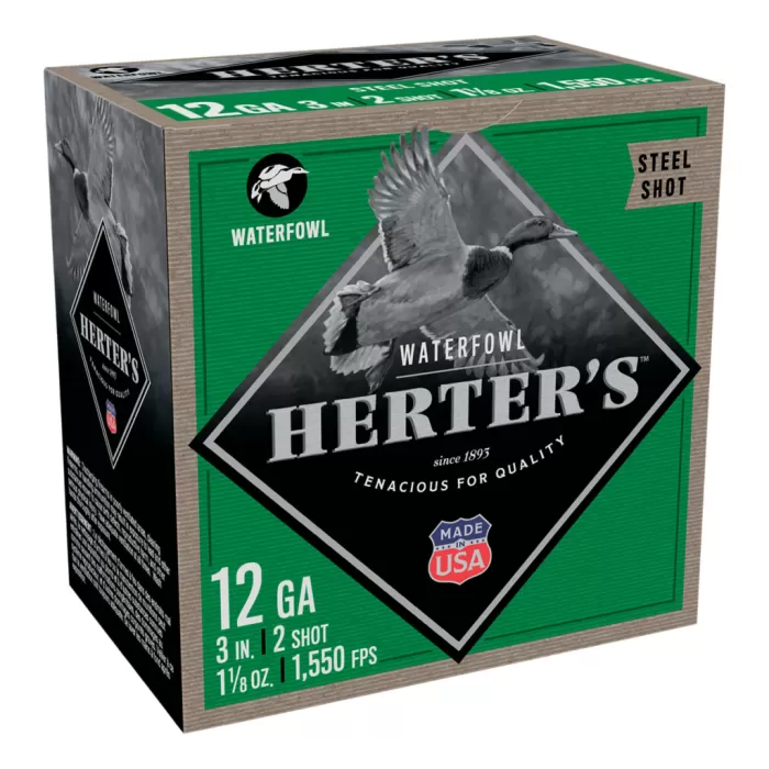 Herter's Waterfowl Steel Shotgun Shells - HRTW1232 - 25 Rounds