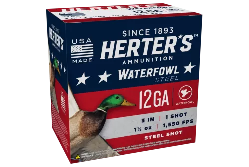 Herter's Waterfowl Steel Shotgun Shells - HRTW1231 - 25 Rounds