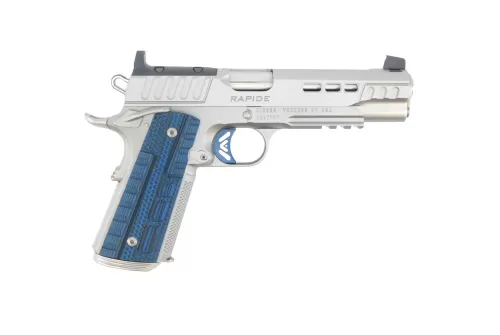 Kimber 1911 Rapide Ice 9mm 5", 9+1, Optic Ready Stainless/Blue Semi Automatic Pistol
