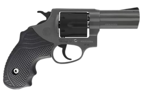 Rossi 2RP631CLOK RP63  Small Frame 357 Mag/38 Special +P 6rd 3" Tungsten Cerakote Stainless Steel Barrel, Matte Black Cylinder, Tungsten Cerakote Stainless Steel Frame, Black LOK Grip UPC: 754908900282