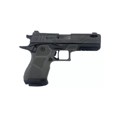 OA Defense 2311 Compact Pro 9mm, 4.25" Barrel, Black, Gray Grip, 15rd