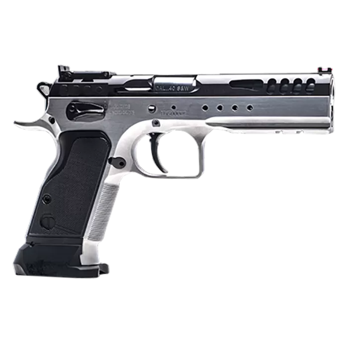 Italian Firearms Group Limited Master 9mm 4.75" Barrel 17rd Hard Chrome Black Steel Slide Black Polymer Grip Italian Firearms Group Limited Master 9mm 4.75" Barrel 17rd Hard Chrome Black Steel Slide Black Polymer Grip