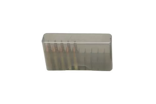 MTM Slip-Top WSM 45-70 to 30-30 20 Round Clear Smoke Ammo Box (J-20-MLD-41)