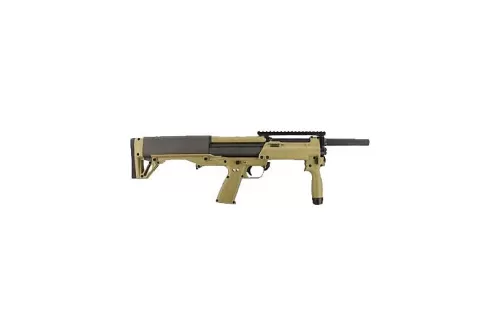 Kel-tec 12 Gauge 18.5" Barrel 8 Rounds Tan/black 3" Chamber Ksg-nr Shotgun Cyl.