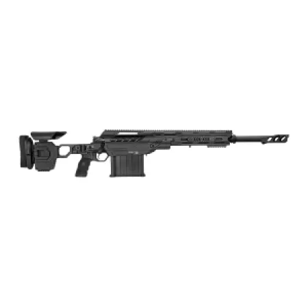 Cadex Inc CDX50DUAL50206BR20I2J5 CDX-50 Tremor 50 BMG 5+1 20.60" Black DLC Match Grade Threaded Barrel, Black DLC Aluminum Receiver w/Picatinny Rail, Adjustable Folding Black Stock, Black Polymer Grip