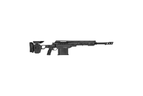 Cadex Inc CDX50DUAL50206BR20I2J5 CDX-50 Tremor 50 BMG 5+1 20.60" Black DLC Match Grade Threaded Barrel, Black DLC Aluminum Receiver w/Picatinny Rail, Adjustable Folding Black Stock, Black Polymer Grip