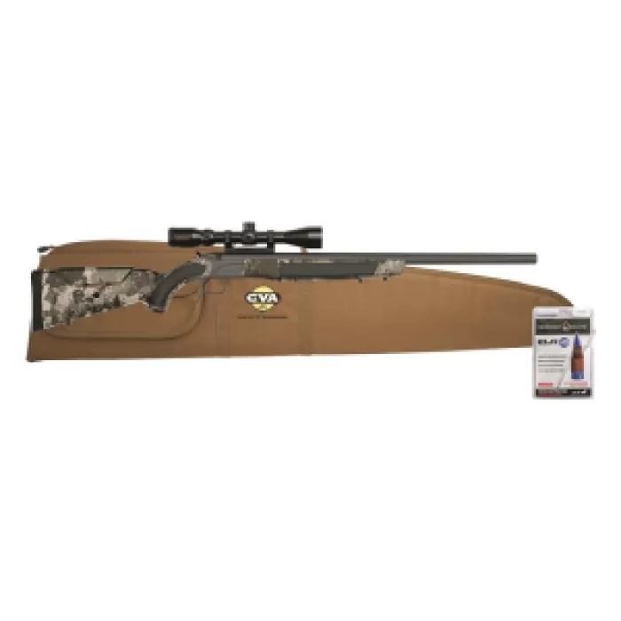 CVA Accura MR-X 45 Cal Muzzleloader Rifle, Cerakote Sniper Grey