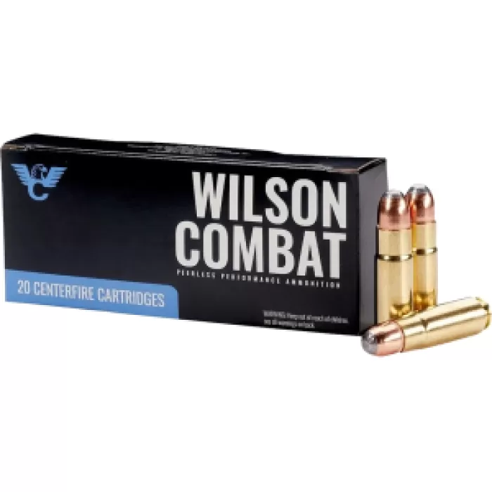 Wilson Combat 458 Socom Ammo 350 Grain Jacketed Soft Point Box of 20 Wilson Combat 458 Socom Ammo 350 Grain Jacketed Soft Point Box of 20