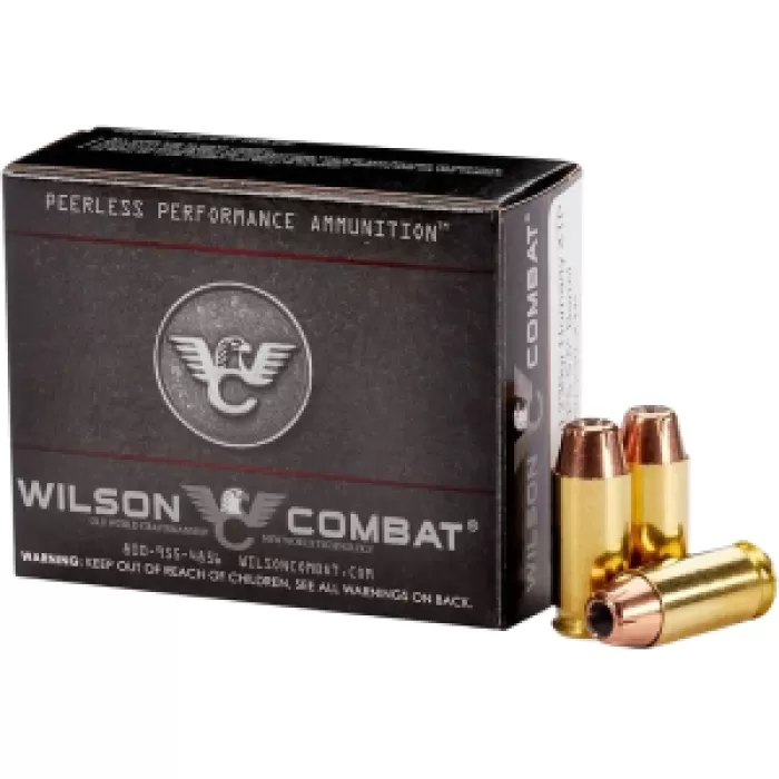 Wilson Combat 460 Rowland Ammo 230 Grain Hornady XTP Jacketed Hollow Point Box of 20