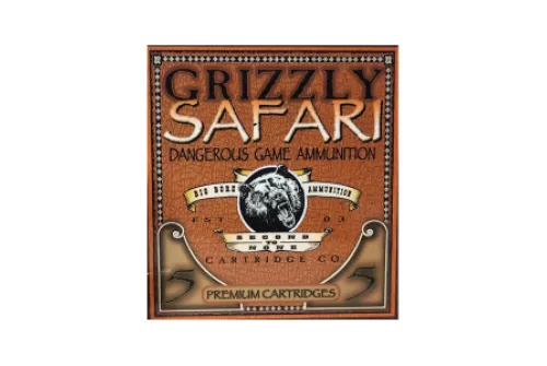 Grizzly Cartridge 450 Rigby 450 Grain Triple-Shock X Pistol Ammo, 5 Rounds, GC45RG1
