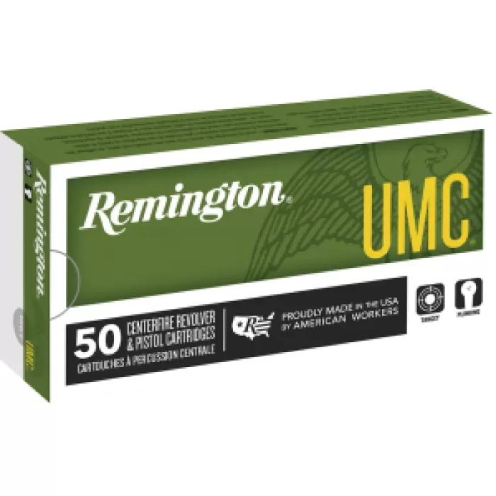 Remington UMC 380 ACP Ammo 95 Grain Full Metal Jacket Case of 500 (10 Boxes of 50)