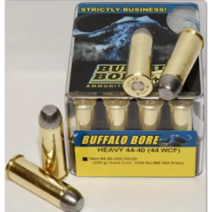 BUFFALO BORE 44-40 Win 200Gr Hard Cast (1050FPS/ME 490 ft) 20rd