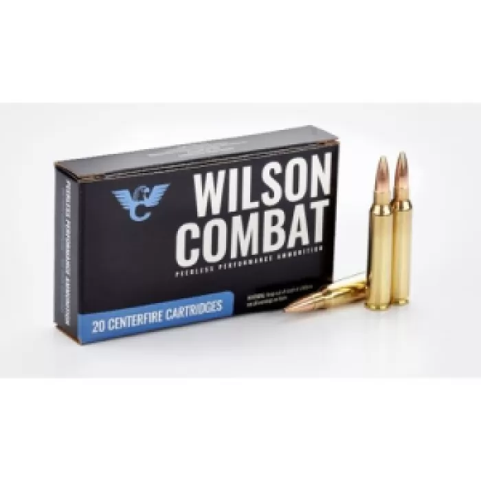 WILSON COMBAT 223 Rem 77Gr Sierra HPBT-M 2440 FPS 20rd WILSON COMBAT 223 Rem 77Gr Sierra HPBT-M 2440 FPS 20rd