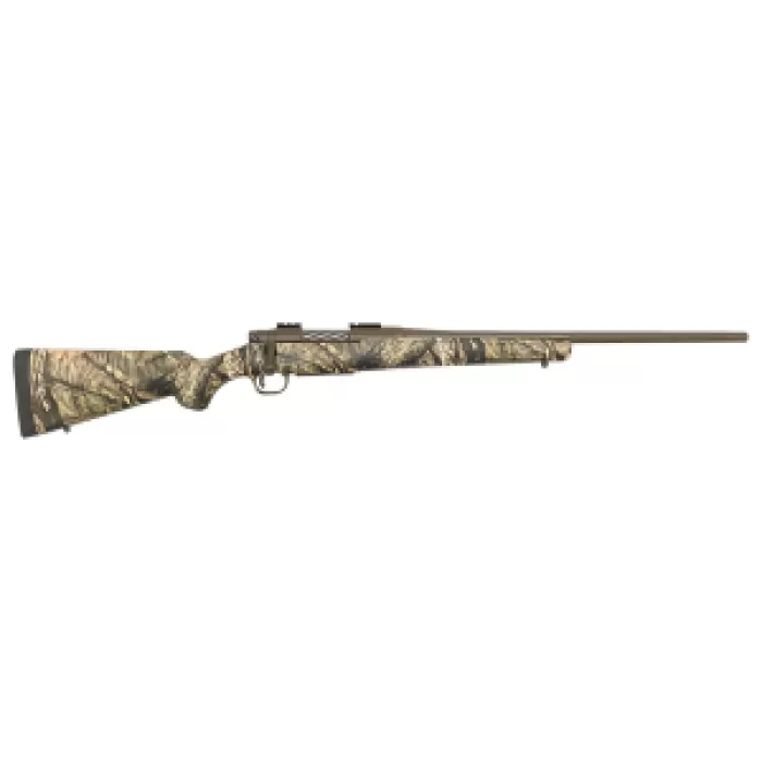 Mossberg Patriot 350 Legend Bolt-Action Rifle with Mossy Oak Break-Up Country Camo and Brown Cerakote Barrel