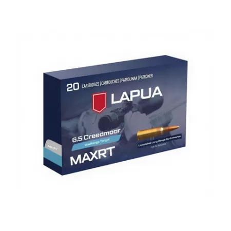 Lapua 4316071: 6.5 Creedmoor, 144gr MaxRT, 20/Box