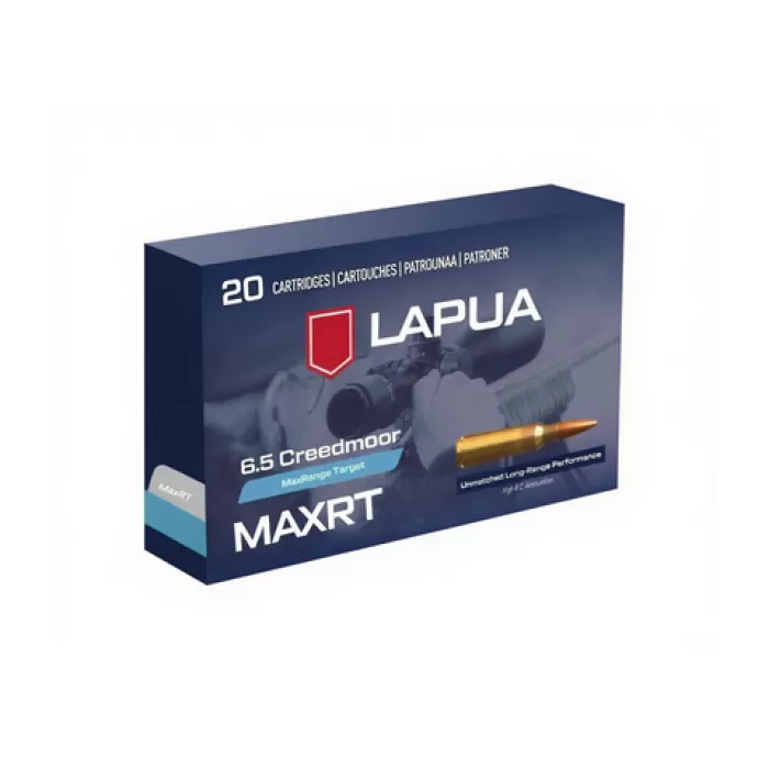 Lapua 4316071: 6.5 Creedmoor, 144gr MaxRT, 20/Box