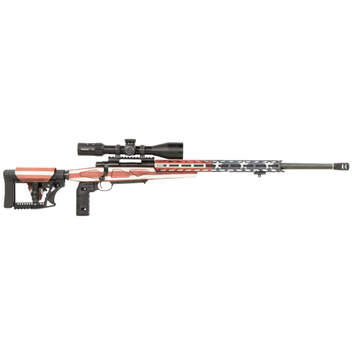 Legacy M1500 308 Win, 24" Barrel, American Flag, Includes 4-16x50mm Scope, 10rd