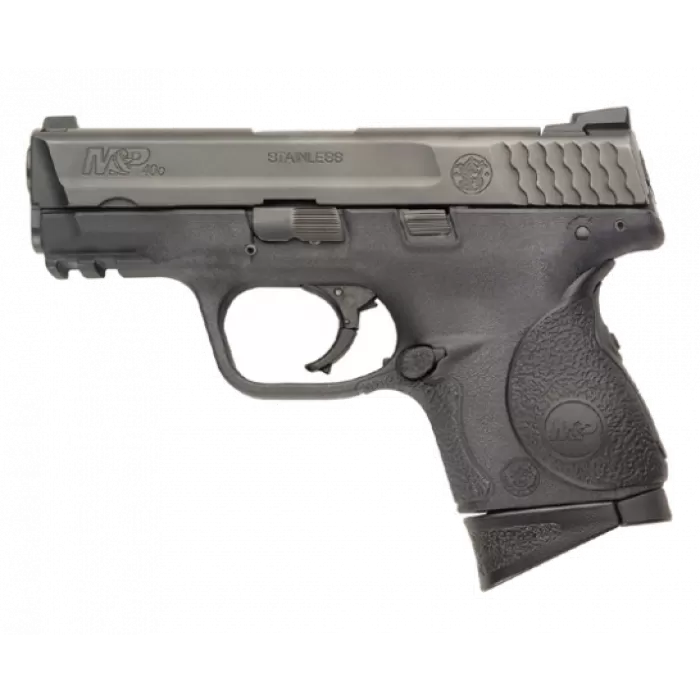 S&W M&P Compact 40 S&W 3.5in 10rd Black Semi-Automatic Pistol with Laser Grip (120075) S&W M&P Compact 40 S&W 3.5in 10rd Black Semi-Automatic Pistol with Laser Grip (120075)