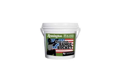 Remington UMC "Range Bucket" Ammunition 9mm Luger 115 gr MC 350/ct