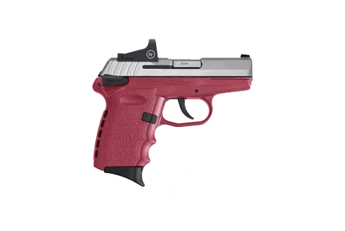 SCCY CPX-1RD 9mm Pistol, Crimson - CPX-1TTCRRD