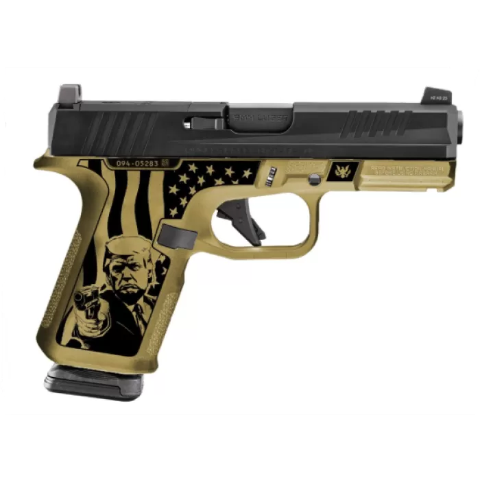 Ruger RXM Limited Edition Don Wick OR 4" 9mm (2)15rd Pistol, Gold - 19400-DWICK Ruger RXM Limited Edition Don Wick OR 4" 9mm (2)15rd Pistol, Gold - 19400-DWICK