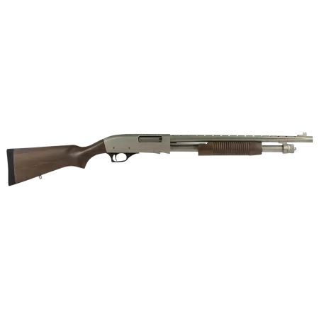 Tokarev TX3, 12 Ga, 18.50" Barrel, Nickel Finish, Walnut, Ghost Ring Sight, 5rd