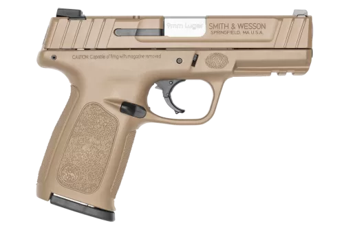 SMITH & WESSON SD9VE 9MM 4" 16RD FDE
