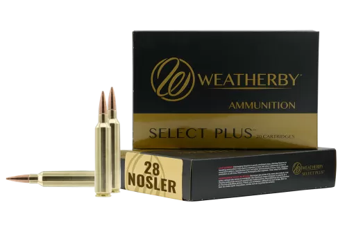 Weatherby 28 Nosler 150 Grain Scirocco 20rd/bx 10bx/cs