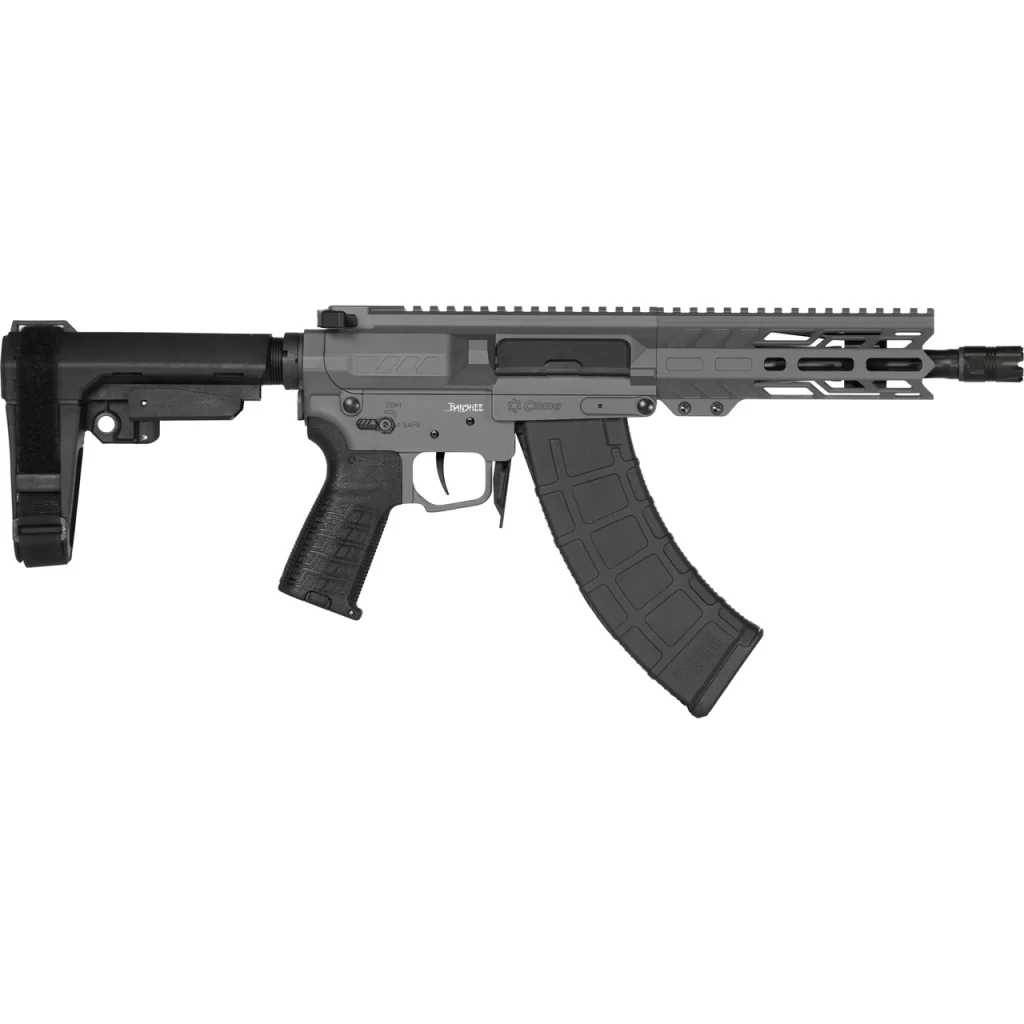 CMMG Banshee Mk47 7.62x39mm 12.5in 30rd Tungsten Pistol w/ Ripbrace (76A950A-TNG)