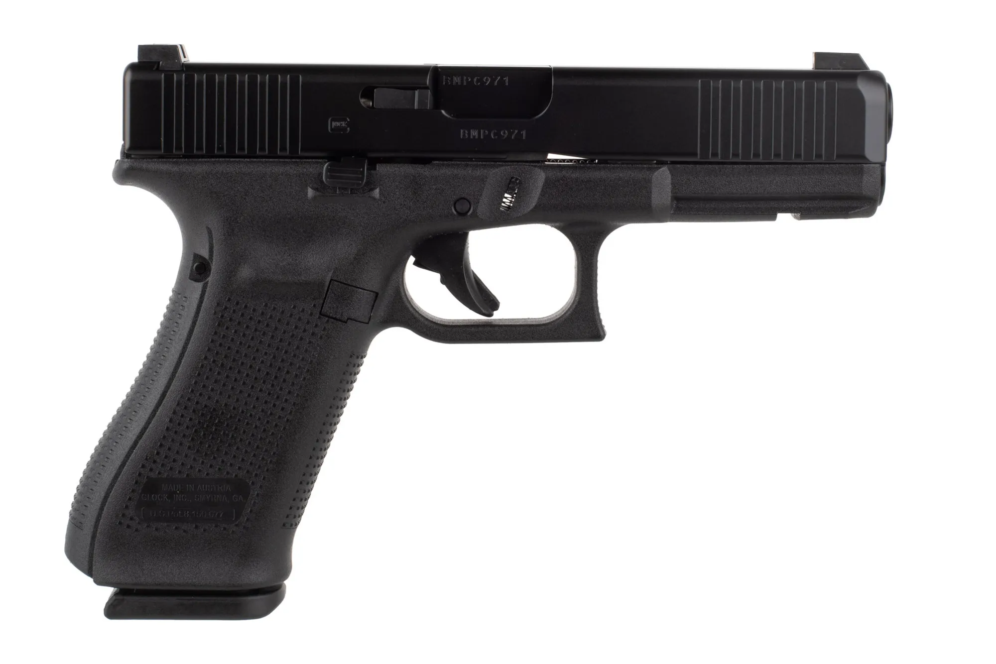 GLOCK Blue Label G22 Gen5 .40S&W Pistol - Night Sights - Black