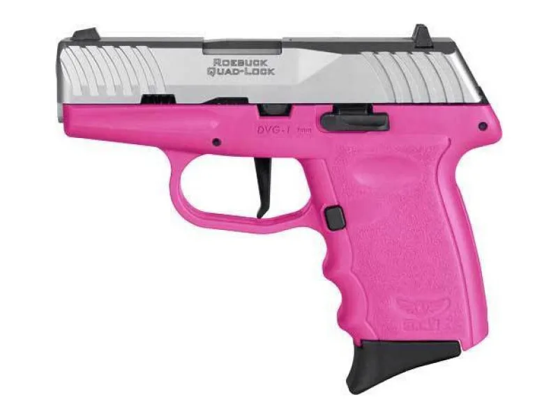 Sccy Dvg1-tt Pistol 9mm 10rd - Ss/pink