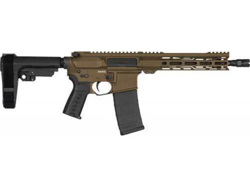 CMMG Banshee Mk4 5.5mm AR Pistol with 10.5 Inch Barrel and Midnight Bronze Cerakote Finish