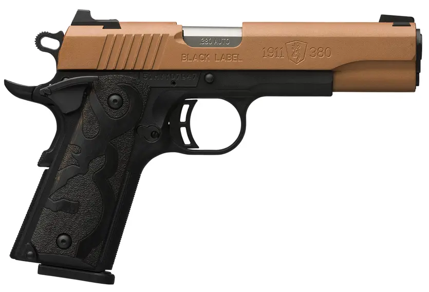 Browning 1911-380 Black Label .380 ACP 4.25" 10rds, Matte Black - 51987492
