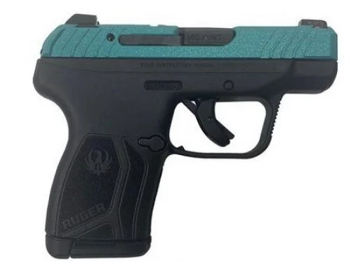 Ruger LCP Tiffany Blue Glitter .380 ACP 2.75