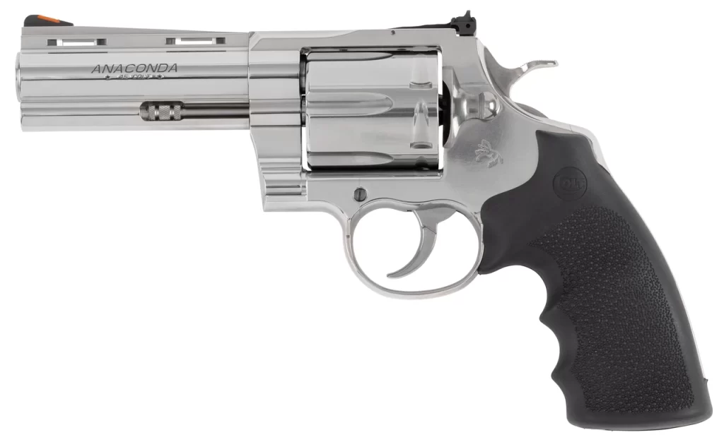 COLT ANACONDA .45 COLT, 4.25" Barrel, 6 rnd - Stainless [MPN:ZANACONDASP4RTS45C]