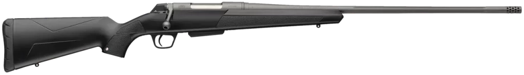 Winchester Repeating Arms 535801233 XPR Extreme 300 Win Mag 3+1 Tungsten Cerakote Fluted Threaded Barrel & Drilled & Tapped Steel Receiver, Fixed Black Synthetic Stock